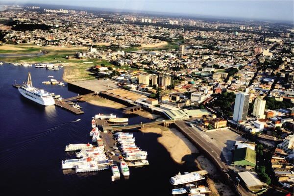 Panor&acirc;mico Porto de Manaus