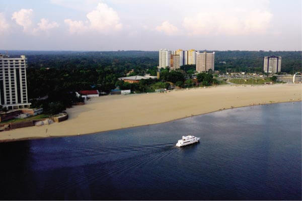 Panor&acirc;mico Praia da Ponta Negra